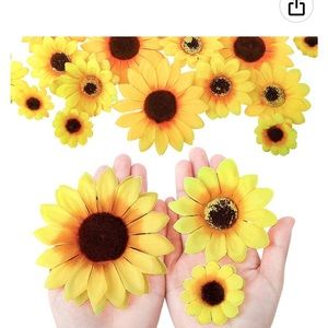 225 Artificial Sunflower Heads🌻